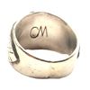 Image 6 : Calvin Mariano Navajo Man's Shiva-Shell Ring .925