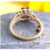 Image 6 : Intriguing Iolite and Diamond Center Flower Ring