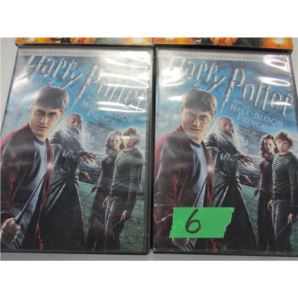 BUNDLE OF DVD'S INCLUDING 4 HARRY POTTER