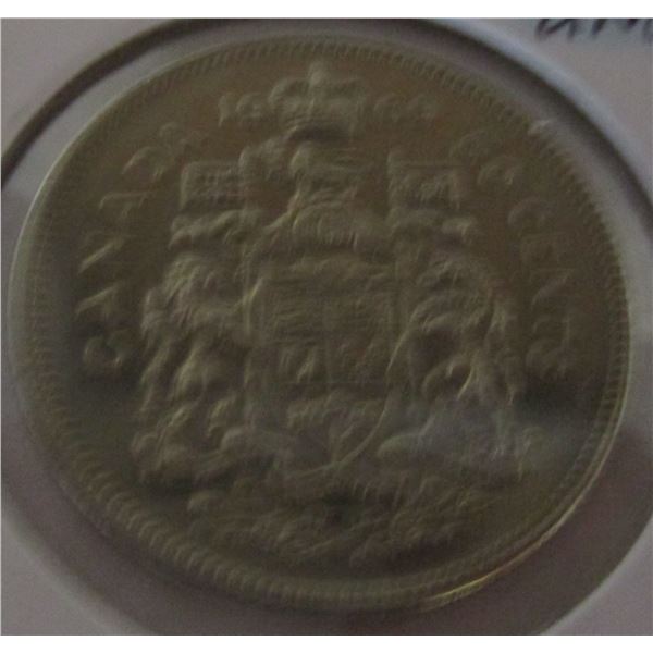 1969 UNCIRCULATED CANADA HALF DOLLAR