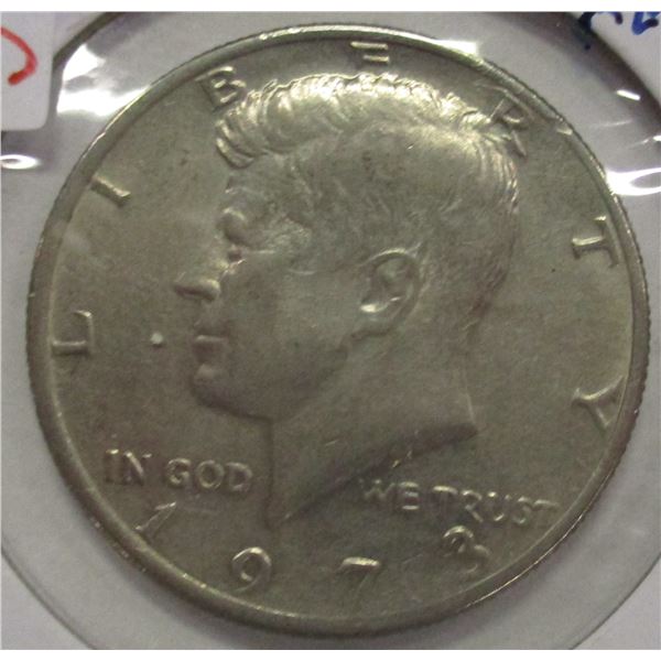 1973 USA LIBERTY PRESIDENT KENNEDY HALF DOLLAR