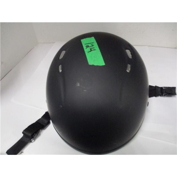 FLAT BLACK DOT HALF BIKE HELMET