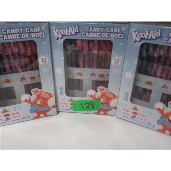 KOOL AID CANDY CANES (12 X 3 BOXES)