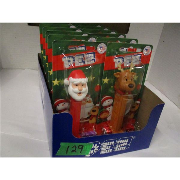 CHRISTMAS PEZ DISPENSER PLUS CANDY (12) - BOX