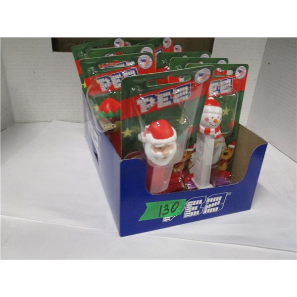 CHRISTMAS PEZ DISPENSER PLUS CANDY (12) - BOX