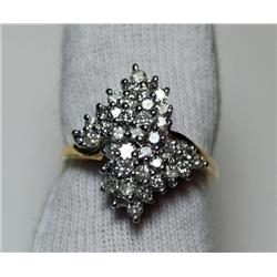 1.00 Carat Total Weight Diamond Ring