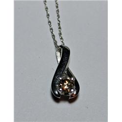 .30 Carat Total  Weight Diamond Pendant with chain