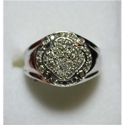 Gent's 1.05 Carat Total Weight Diamond Ring