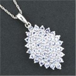 Marquise Genuine Tanzanite Necklace