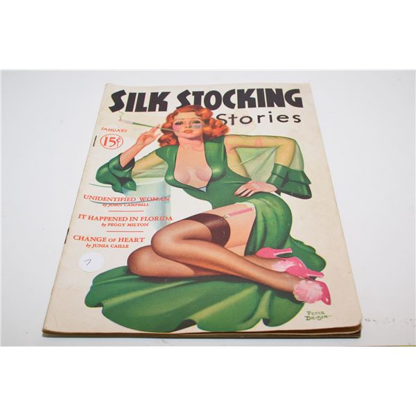 1937 “Silk Stockings Stories” Men’s Magazine
