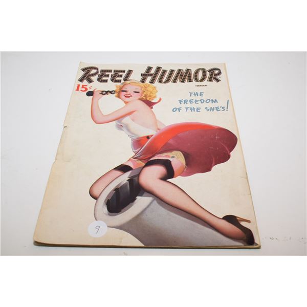 1937 “Reel Humor” Magazine **No Back Cover