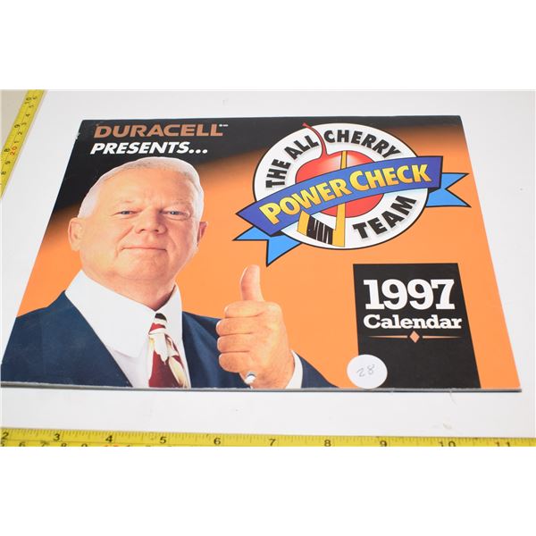 1997 Don Cherry Calendar