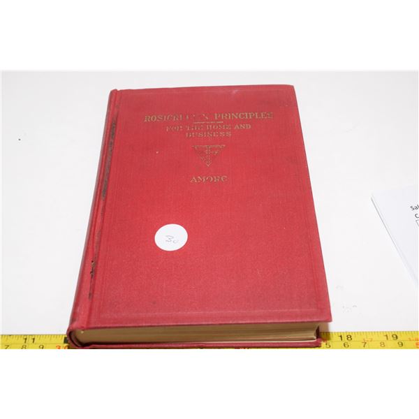 1953 Rosicrucian Book – Occultism, Mysticism etc.