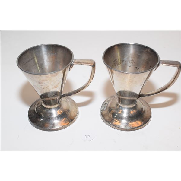 Antique Shaved Ice / Sundae Cups