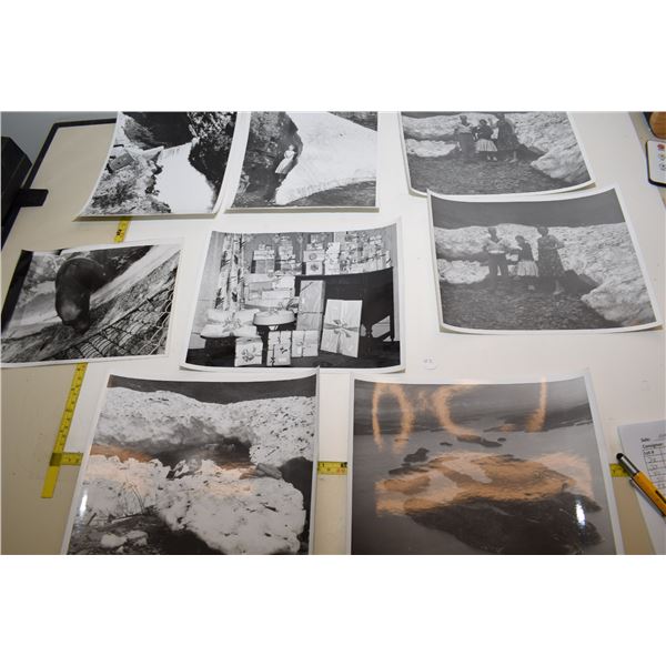 Vintage 8x10” Black & White Photographs