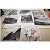 Image 1 : Vintage 8x10” Black & White Photographs