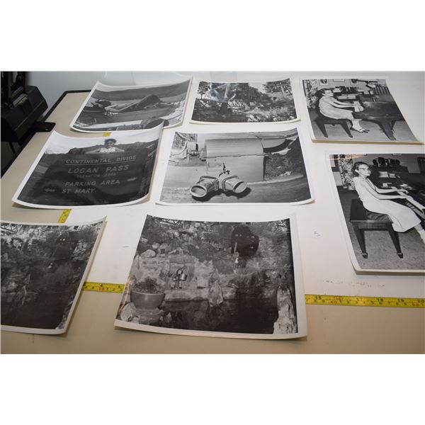 Vintage Vernacular 8x10” Black & White Photos