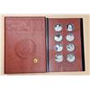 Image 1 : 8 pc Winston Churchill ~12 troy oz. Sterling Silver Coin Set