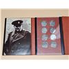 Image 2 : 8 pc Winston Churchill ~12 troy oz. Sterling Silver Coin Set