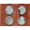 Image 4 : 8 pc Winston Churchill ~12 troy oz. Sterling Silver Coin Set