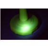 Image 3 : Uranium Glass Aladdin Lamp