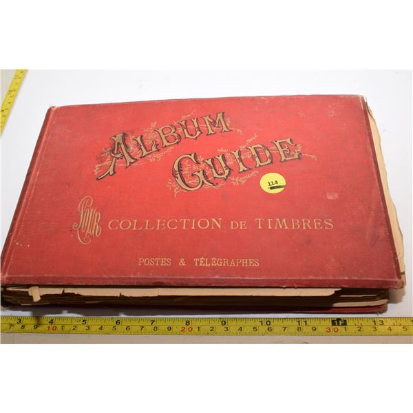 1800’s Stamp Album (Some Loose Pages)