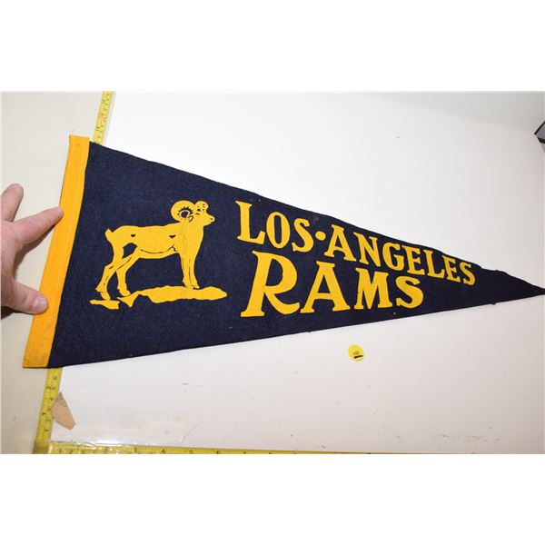 Los Angeles Rams NFL Football Pennant