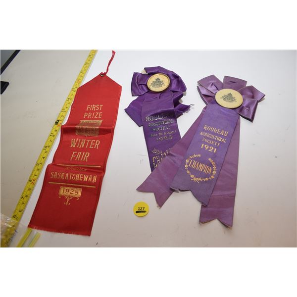 1920’s Prize Ribbons