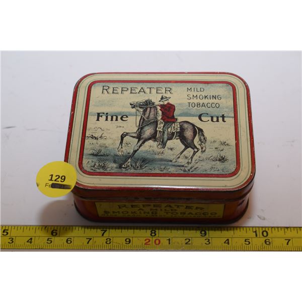 Vintage Repeater Tobacco Tin