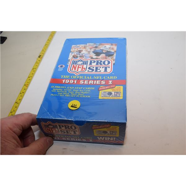 Factory Sealed Box 1991 Series I NFL Cards