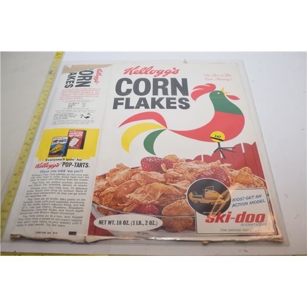 Kellogg’s Corn Flakes Box w/Ski-Doo Mail in Offer