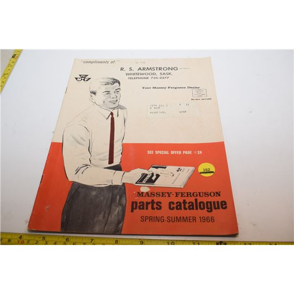 1966 Massey Ferguson Parts Catalogue