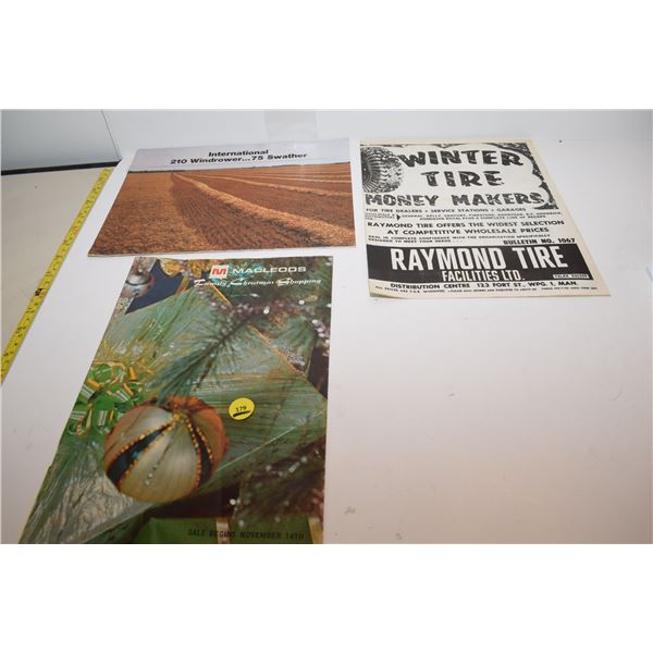 Vintage Toy Catalogue etc.