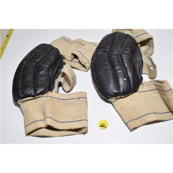 VERY OLD Hockey Elbow Pads