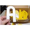Image 2 : Box of Vintage Plastic Sign Letters