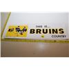 Image 1 : Vintage Boston Bruins NHL Bumper Sticker