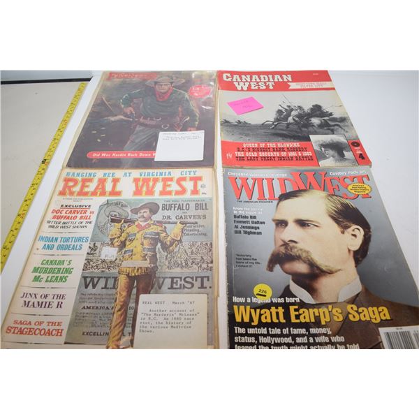 (4) Western/Cowboy Magazines – Murderin’ McLeans (BC)