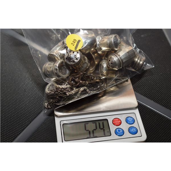 Sterling Silver Chain & Shakers