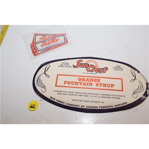 NOS Soda Labels – Saskatoon, SK