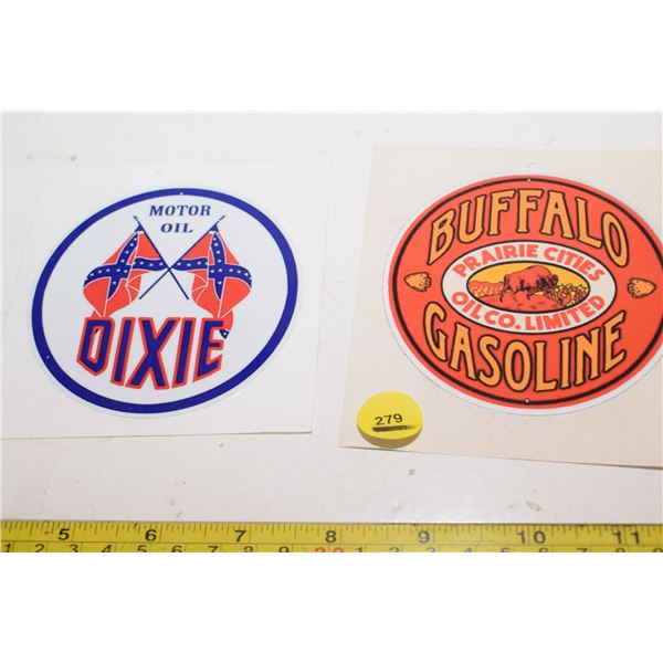 Oil Company Decals