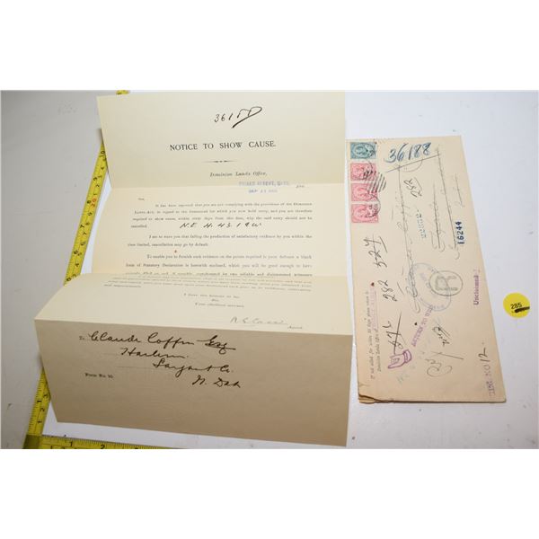 1906 Prince Albert Land Paper