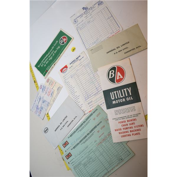 B/A Canadian Oil Paper Lot