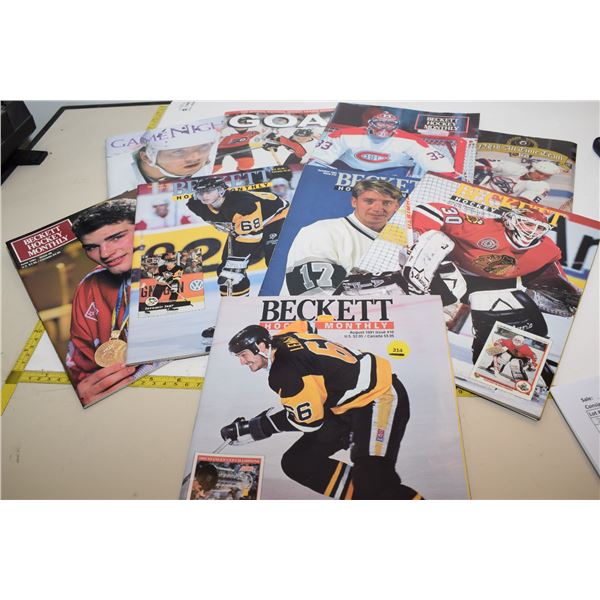 1990’s NHL Hockey Program Magazines