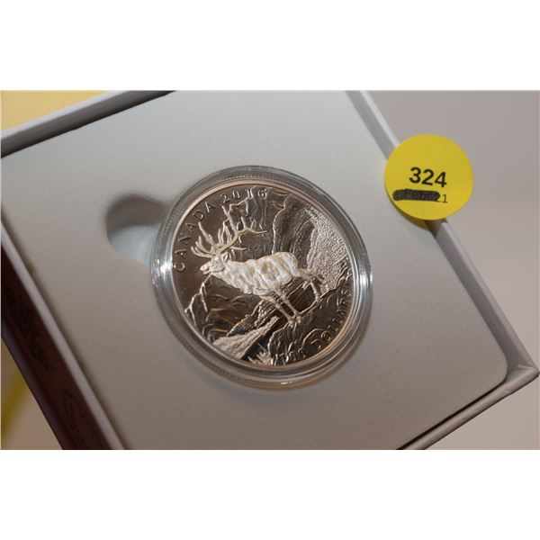 2016 Canada $100 1oz Fine Silver Coin in Display Box