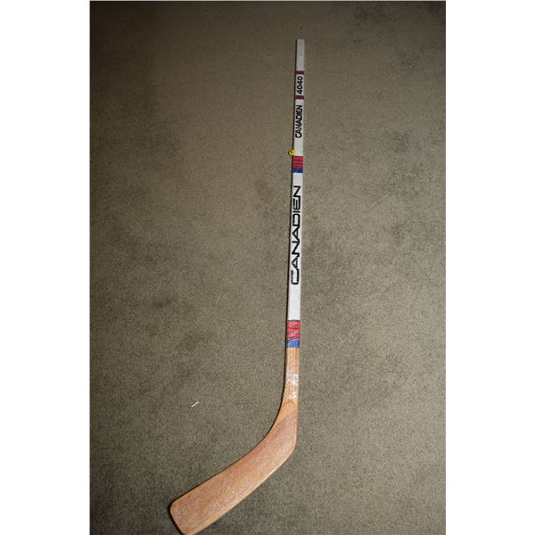 1972 Original Summit Series Hockey Stick (Unverified). 16 Signatures (See Description)