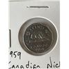 Image 4 : 4 Canadian Nickels 1955-59