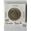 Image 1 : 1967 Canadian Quarter