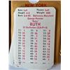 Image 7 : APBA All Stars Cards complete set of teams includes Babe Ruth card