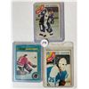 Image 1 : 3 vintage hockey cards