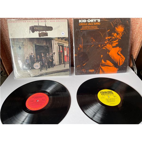 2 Vintage Jazz Vinyl Records